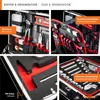 Meister Chariot à outils 238 pièces Kit d'outils Mallette à Voir les images du produit 11