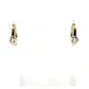 Creolen Gold 333/- Gelbgold Zirkonia poliert bicolor Produktbild-Vorschau 5