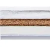 A close-up, layered view of a mattress topper, showing different materials. Produktbild-Vorschau