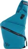 A turquoise Chiemsee sling bag is shown against a white background.