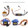 2212 KV1400 Motor 40A XT60T ESC SG90 Servo 8060 Vrtule Kit Náhled obrázku produktu 7