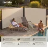 tectake® Doppel-Seitenmarkise 160 x 600 cm ausziehbar, mit Produktbild-Vorschau 2