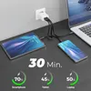 deleyCON 0,15m USB C Kabel PD3.0 (100W Schnellladekabel) Produktbild-Vorschau 2