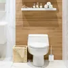 relaxdays WC-Garnitur weiß Stein Produktbild-Vorschau 2