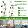 Support à plantes en métal à 6 niveaux en forme de Voir les images du produit 5