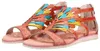 Laura Vita Damen Sandale Hochfront Pfau Cut-Outs Feclicieo Produktbild-Vorschau 9