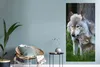 MuchoWow® Wandtattoo Wandsticker Wandaufkleber Wolf - Moos Produktbild-Vorschau 6