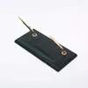 Lederschreibtisch-Set - GRÜN - Schreibtisch-Accessoires-Set Produktbild-Vorschau 2