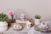 Clayre & Eef Šálek s podšálkem 200 ml Bílý porcelán Květiny Náhled obrázku produktu 6