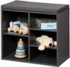 KESPER® Schuhschrank grau mit Sitzkissen, 3 Fächer + 1 Produktbild-Vorschau 4