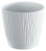 WEISSER BLUMENTOPF 19cm Topf mit Ständer CLIC+DROP SYS Produktbild-Vorschau 5