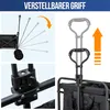 Avalo Bollerwagen - Faltbar - Bis 90KG - 80x47x49 CM - 65L Produktbild-Vorschau 3