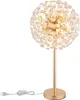 Globo Lighting Tischleuchte Metall goldfarben, K9 Kristalle Produktbild-Vorschau 3