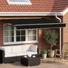 vidaXL Store électrique rétractable noir 3 x 2,5 m Voir les images du produit 1