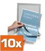 DURABLE Info-Rahmen DURAFRAME® A4 10 St., 488223 silber Produktbild-Vorschau 22