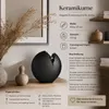 Keramikurne mit Herz für Asche – urne -  Moderne Urnen aus Produktbild-Vorschau 4