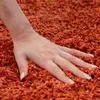 Teppich Wohnzimmer Hochflor Einfarbiges Design Langflor Produktbild-Vorschau 6