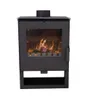 Kaminofen K5S1 – 5 kW Holzofen Schwarz | Große Brennkammer Produktbild-Vorschau 1