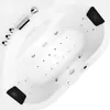 Whirlpool Pool Badewanne Eckwanne Wanne W20H-SC 140x140cm Produktbild-Vorschau 10