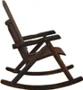 vidaXL Chaise à bascule de jardin 69x96x101 cm bois massif Voir les images du produit 10
