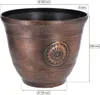 KOTARBAU® Pot de fleurs effet métal Design opalescent Voir les images du produit 2
