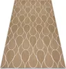 FLAT 49379265 Sisalteppich Tropfen - naturbeige Strohfarbe, Produktbild-Vorschau 1