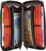 Große Damenbörse 1 Reißverschluss rundum mit Außentasche Produktbild-Vorschau 3