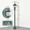 Quartucciu Wegeleuchte mit Bewegungsmelder aus Metall/Glas Produktbild-Vorschau 4