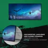 Leinwand Wanduhr Wandkunst Uhr Quarz 60x30 Junge der auf Produktbild-Vorschau 5