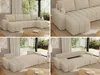 MKS MEBLE Sofa mit Schlaffunktion - Ecksofa mit Produktbild-Vorschau 4