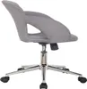 Bürostuhl Schreibtischstuhl Grau Stoffbezug M-65335-3/2335 Produktbild-Vorschau 3