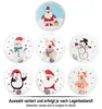 com-four® 6x Taschenwärmer wiederverwendbar, weihnachtliche Produktbild-Vorschau 3