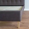 Homestyle4u Polsterbett 180x200 cm Bett Doppelbett mit Produktbild-Vorschau 4