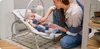 MoMi LAPIS – Elektrische Babywippe mit Musikmodul (8 Produktbild-Vorschau 9