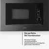 Klarstein Verosteel Einbaumikrowelle 60 cm mit Grill – 20L, Produktbild-Vorschau 3