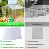 Jopassy Plastic Gewächshausplatten 5 Stk., Polycarbonat ( Produktbild-Vorschau 6