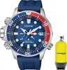 A Citizen Promaster Aqualand dive watch and a yellow scuba tank. Anteprima dell’immagine prodotto