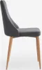 Stuhl gepolstert modern aus Stoff für Esszimmer und Küche Produktbild-Vorschau 9