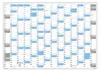XL Wandkalender DIN A1 2026 (blau2) große Tageskästchen Produktbild-Vorschau 1