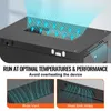 SucceBuy Rack per server da parete 15U, capacità di carico Anteprima dell’immagine prodotto 3
