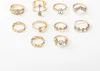 Gold RETRO PUNK BOHO 77 SET von RETRO RINGEN Produktbild-Vorschau 1