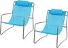 SVITA Set de 2 Fauteuils de Relaxation Outdoor Chaise de Voir les images du produit 1