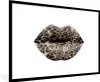 MuchoWow® MuchoWow® Gerahmtes Poster Lippen - Tigerdruck - Produktbild-Vorschau 1