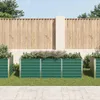 vidaXL Garten-Hochbeet Verzinkter Stahl 240x80x77 cm Grün Produktbild-Vorschau 6