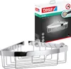 Rohový úložný koš AL111PCR, 20,5 x 21 x 8,7 cm, chrom, Náhled obrázku produktu 10