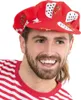 Mütze Kölle Köln Alaaf Rot Karneval Fasching Halloween  Produktbild-Vorschau 2