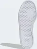The sole of a white Adidas sneaker is shown against a white background. Voir les images du produit