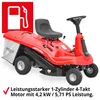 HECHT 5161 Rasentraktor | 61 cm Schnittbreite | 7 PS | 150L Produktbild-Vorschau 5