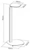 my wall HS 20 L - 2 supporti per casse acustiche Supporto Anteprima dell’immagine prodotto 7