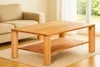 Sofatisch Kernbuche Couchtisch mit Rollen 115x70 #4289 Produktbild-Vorschau 4